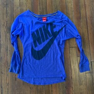 Nike purple long sleeve T-shirt size XS
